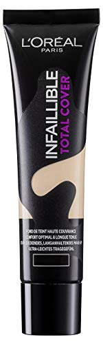 L'Oréal Infallible Total Cover Foundation, 32 Amber, 35 g