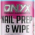 Onyx Nail Prep + Wipe 1 Litre Gel Nail Polish Residue Cleaner Remover, UV LED Manicure Gel Polish Base Wipe, Multi-Purpose for Sanitising Nail Pl
