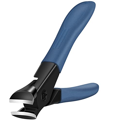 Nail Clippers for Thick Nails Start Makers Toenail Clippers Wide Jaw Nail Cutter Heavy Duty Nail Clipper Sharp Curved Toe Nail Clippers for Men a