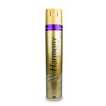 Harmony New Gold HairSpray Extra Firm Hold and Shine 400ml With UV Filters Argon Oil Vitamin Pro B6