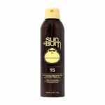 SUN BUM Continuous Spray Sunscreen, SPF 15, 6-Ounce