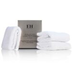 Emma Hardie Dual Action Microfibre & Muslin Cleansing Cloths (3 pack) - Deeply Cleanses, Brightens & Tones. Eases Congestion. Gently Exfoliates &
