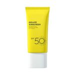 sunscreen facial 50+ non greasy isolation outdoor female sunscreen lotion authentic natural sunblock for kids (Pink-a, One Size)