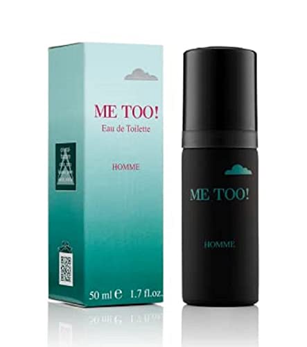 Milton-Lloyd Me Too Homme Eau De Toilette for Men, Soft, Sweet, and Precious, 50 ml