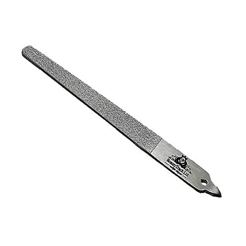 New Diamond Deb Foot Skin & Nail File Steel 6" 15Cm Professional Quality - Stainless Steel Nail File - Podiatry/Chiropody - Reusable File - Pack