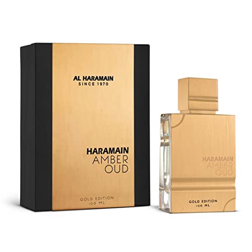 Al Haramain Amber Oud Gold Edition 60ml | Womens Perfumes | Ladies Perfume Spray | Perfume For Women and Men (Amber Oud Gold)