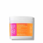 Nip + Fab Vitamin C Fix Brightening Pads for Face, Facial Pad with Anti-Aging Pomegranate and Coffee Seed Extract to Brighten Even Tone Skin, 60