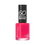 Rimmel London 60 Seconds Super Shine by Rita Ora Nail Polish, 300 Glaston-Berry, 8 ml