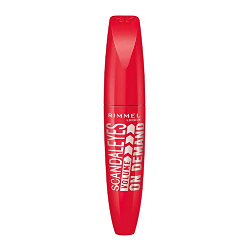 Rimmel London Scandaleyes Volume On Demand Buildable Mascara, Black, 12 ml