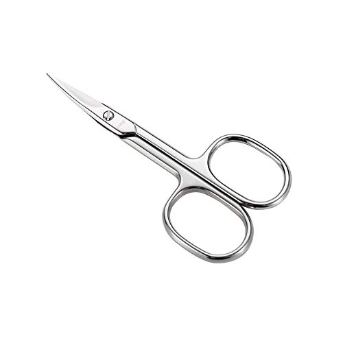 LIVINGO Premium Manicure Scissors Multi-Purpose Stainless Steel Cuticle Pedicure Beauty Grooming Kit for Nail, Toenail, Eyebrow, Eyelash, Dry Ski