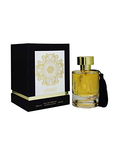 Karat 100ML Perfume Arabic Arabian Fragrance Bottle Spray Vanilla Musk Scent
