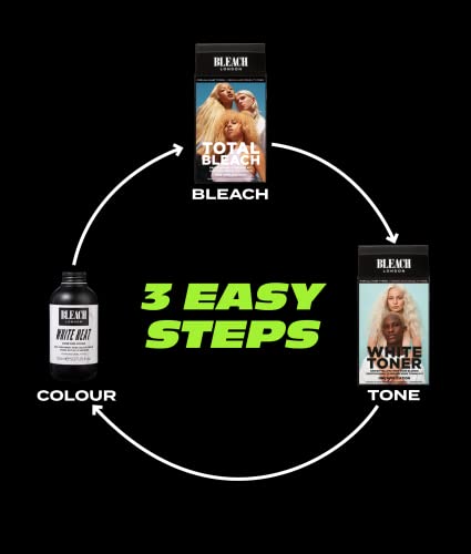 BLEACH LONDON - Pearlescent Shampoo 250 ml and Conditioner 250 ml - Purple shampoo and conditioner for a pearly blonde - 2 pack