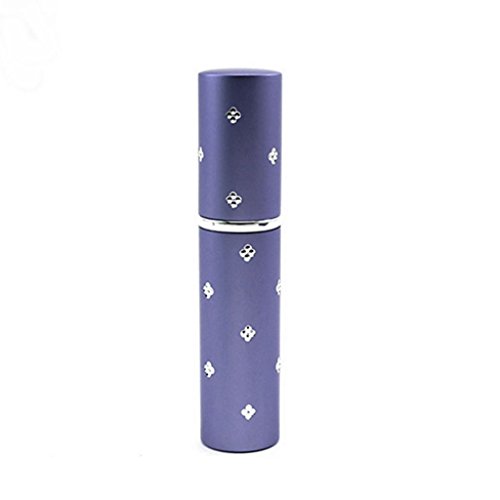 Bluelans® 6ml Easy Fill Travel Perfume Atomiser Aftershave Spray Bottle (Purple)