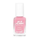 Barry M In a Flash Quick Dry Nail Paint, Shade Breezy Blush, Quick Dry Nail Polish