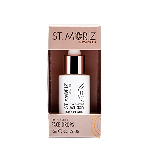 St Moriz Advanced Face Tanning Drops | Add Bronzing Drops to Skin Care for Custom Gradual Face Tan & Sunkissed Glow | With Hydrating Aloe Vera |