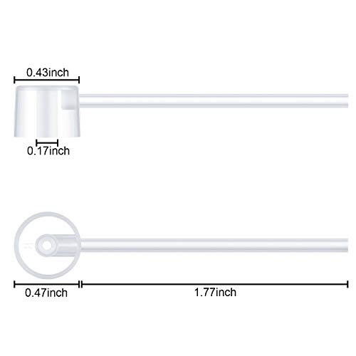 Perfume Dispenser Pump Perfume Refill Pump Cosmetic Dispenser Pump Transfer Tool for Travel Refillable Perfume Spray Bottle (12 Packs)