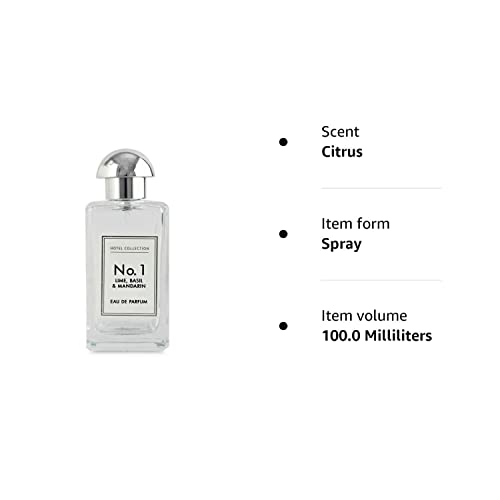 Hotel Collection No 1 Lime Basil & Mandarin Perfume | Aldi 100ml Spray Eau De Parfum for Women