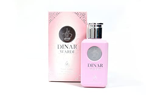 Dinar Wardi Eau de Parfum 100ml Long-lasting Perfume for Women and Men | Floral Oud Perfume Gift Spray
