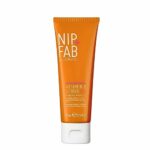 Nip + Fab Vitamin C Fix Scrub for Face with Coconut Oil and Coffee Seed Cleansing Exfoliating Facial Cleanser for Skin Brightening Fine Lines and