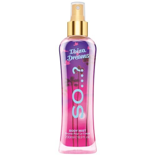 So…? Summer Escapes Womens Ibiza Dreams Body Mist Fragrance Spray 200ml