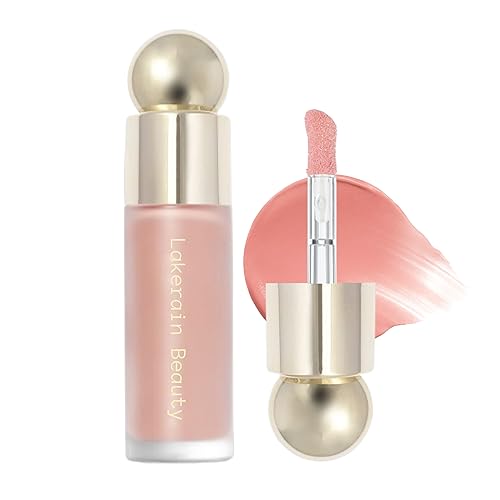 Duoffanny Liquid Blush Soft Cream Face Blush, Long-lasting Blendable Lightweight Moisturizing Beauty Makeup for Cheeks, Natural Looking Matte Fin