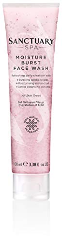 Sanctuary Spa Face Wash, Moisture Burst Gel Facial Wash, 100ml