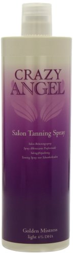 Crazy Angel Salon Tanning Spray Golden Mistress Light 6% DHA 1000ml