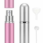 ILLUVA Mini Perfume Atomisers Bottles - Refillable Fine Mist Spray Bottles - Portable Travel Atomizer Bottle Set with Funnel and Perfume Diffuser