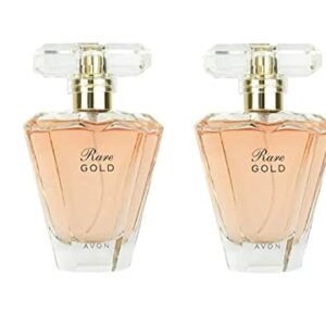 2x Avon Rare Gold EDP -50ml x 2=100ml