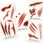 Temporary Tattoos (5 sheets) - Nitefall(TM) Wounds