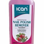 ican London Strawberry Vitamin E Formula Nail Polish Remover 100ml