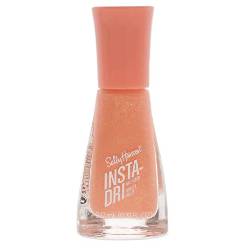 Sally Hansen Insta-Dri Quick Drying Nail Polish, Clearly Quick, Top Coat - 9.17 ml