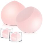 2 Pcs Makeup Sponge, Ultra Soft Makeup Sponge Egg Beauty Blenders Expanding Sponge with Box Individually Packaged for Liquid Foundation Cream and
