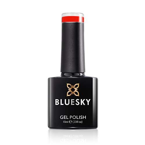 Bluesky Gel Nail Polish, SS22, Summer 2022, Be the Boss - SS2218, Red, Long Lasting, Chip Resistant, 10ml (Requires Drying Under UV or LED Lamp)