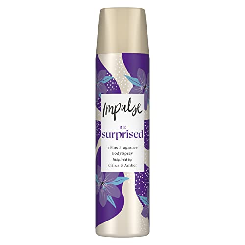 Impulse Be Surprised sensual and exotic Body Spray for a perfect all-over fragrance 75 ml