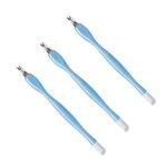Lmyzcbzl Cuticle Trimmer, 3 Pcs Cuticle Remover, Cuticle Pusher, Nail Cuticle Remover, Nail Art Tools, Nail Cleaner Tool