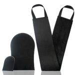 stusgo 3 in 1 Self Tanning Mitt Applicator Kit Mini Face Tan Mitt Back Lotion Applicators Lotion Applicator for Your Back Put Lotion on Back Even