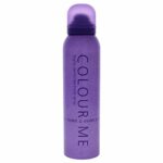COLOUR ME Violet Perfume for Women. 150ml Body Spray, Luxury Fragrance - Womens Perfume, Long Lasting Fragrance for Women by Milton-Lloyd