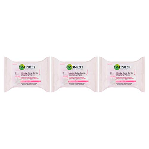 Garnier Micellar Cleansing Wipes Sensitive Skin, 25 Wipes