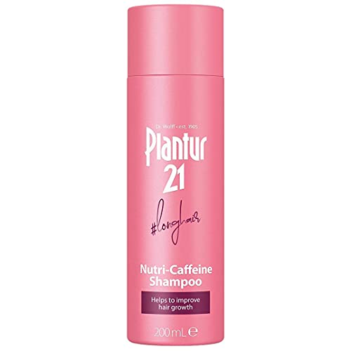 Plantur 21#longhair Caffeine Shampoo for Long and Brilliant Hair 200ml | Improves Hair Growth and Repairs Stressed Hair | No Silicones No Paraben