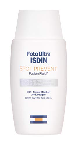 ISDIN FotoUltra Spot Prevent SPF 50+ Fusion Fluid Texture Very High Protection Prevents Pigment Stains 50ml