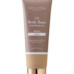 Body Base Instant Tan from Sculpted by Aimee Connolly 100ml - Water-Resistant, Hydrating, Luminous Lotion with SPF30 for an Instant Natural Tan (