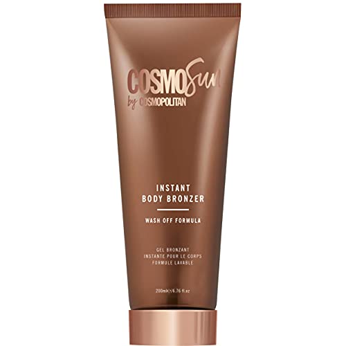 CosmoSun By Cosmopolitan Instant Body Bronzer Wash Off Formula, 200ml.