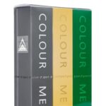 COLOUR ME, Silver Sport/Gold Homme/Green - Triple Pack, Fragrance for Men, 3 x 50ml Eau de Parfum, by Milton-Lloyd