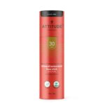 ATTITUDE Face Sunscreen Stick SPF 30, Broad Spectrum UVA and UVB, Plastic-Free Waterless, Plant and Mineral-Based Ingredients, Vegan Sun Care Pro