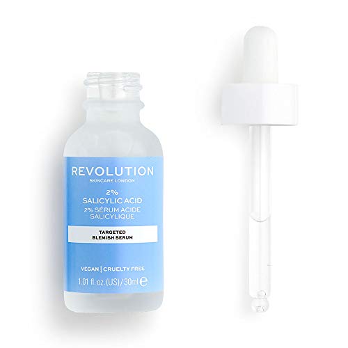 Revolution Skincare London, 2% Salicylic Acid BHA Anti Blemish, Serum, 30ml