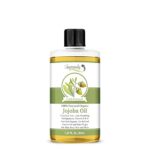 100% Pure Golden Organic Jojoba Oil 50ml Compact Bottle-Wallet size | Raw Unrefined Virgin Hexane & Chemical Free Cold Pressed Carrier Oil | For