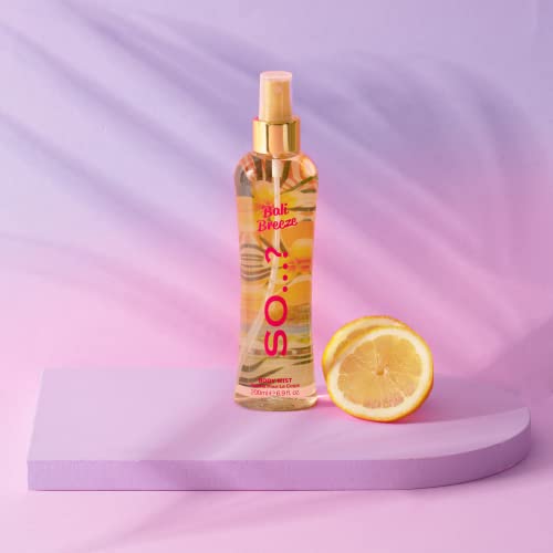 So…? Summer Escapes Womens Bali Breeze Body Mist Fragrance Spray 200ml