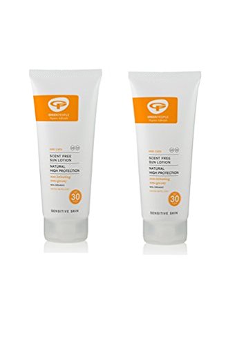Green People Sun Lotion SPF30 200ml x 2