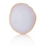 Sibba Resin Nail Art Palette Nail Mixing Palette Polish Color Mixing Plate Golden Edge Nail Holder Display Board Heart Shape Cosmetic Mixing Tool